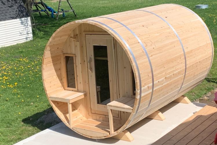 Canadian Timber Collectionoutdoor sauna leisurecraft europe