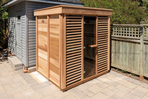 Pauschalangebote Pure Cube Aussen-Sauna