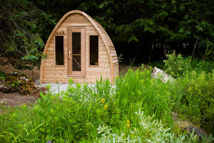 Dundalk Leisurecraft Europe - Sauna POD - Fenêtre avant