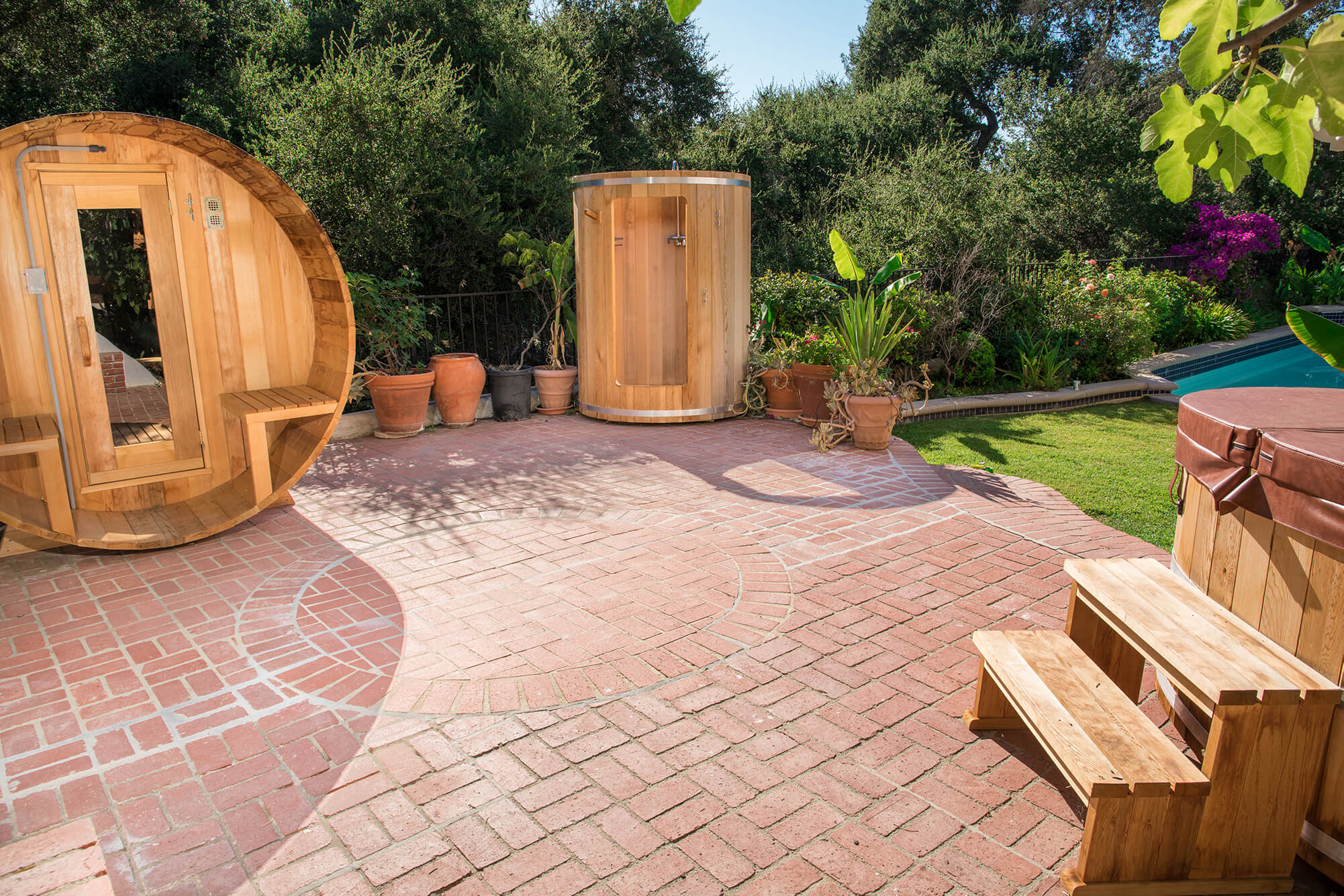 Outdoor Barrel Shower Leisurecraft Europe