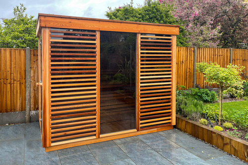 Package Deal Pure Cube Outdoor Sauna