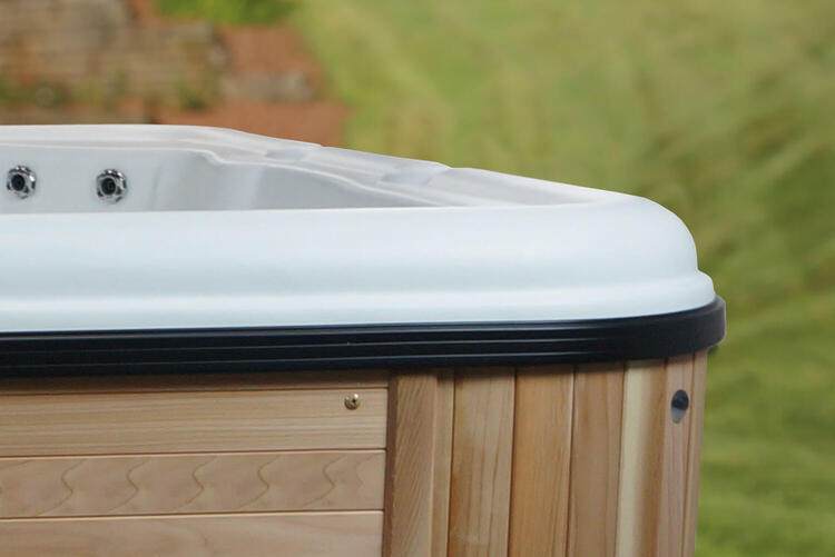 Nordic Hot tubs leisurecraft europe encore luxury red cedar jacuzzi