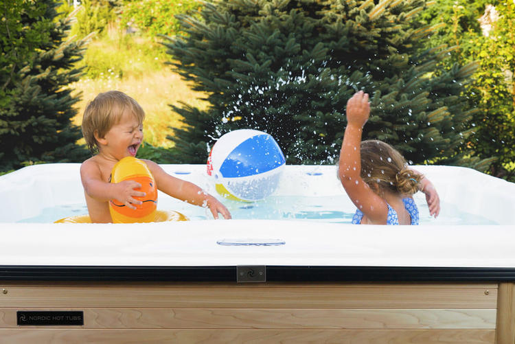 Nordic Hot tubs leisurecraft europe encore luxury model kids family hot tub spa