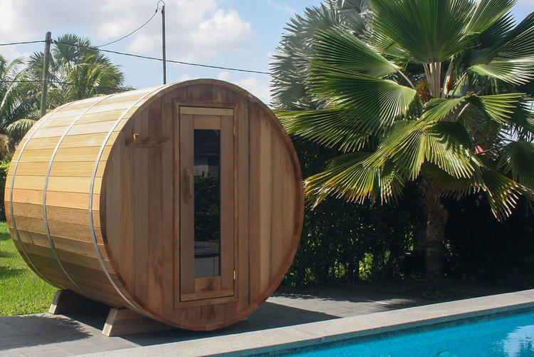 Dundalk-leisurecraft-europe-clear-red-cedar-barrel-sauna-wood-burning-heater