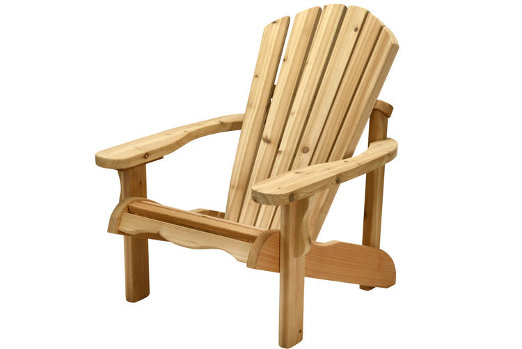Red Cedar Knotty Adirondack Chair Leisurecraft Europe