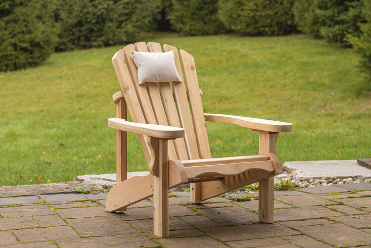 Leisurecraft Europe Red Cedar Knotty adirondack chair