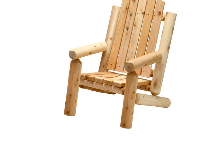 Canadian Timber Collection Leisurecraft Europe white cedar adirondack chair