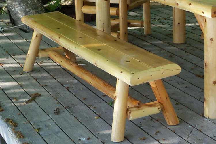 Leisurecraft Europe canadian timber collection Outdoor dining bench