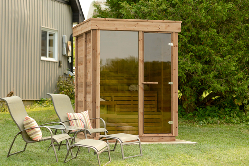 Pure Cube Outdoor Sauna | CU552