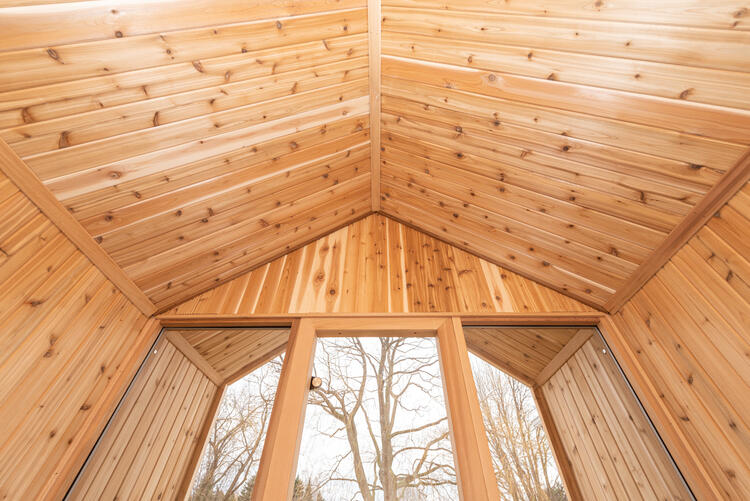 Pure Collection Husdon sauna interior