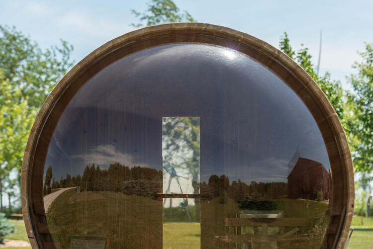 Leisurecraft Europe Panoramic sauna bubble