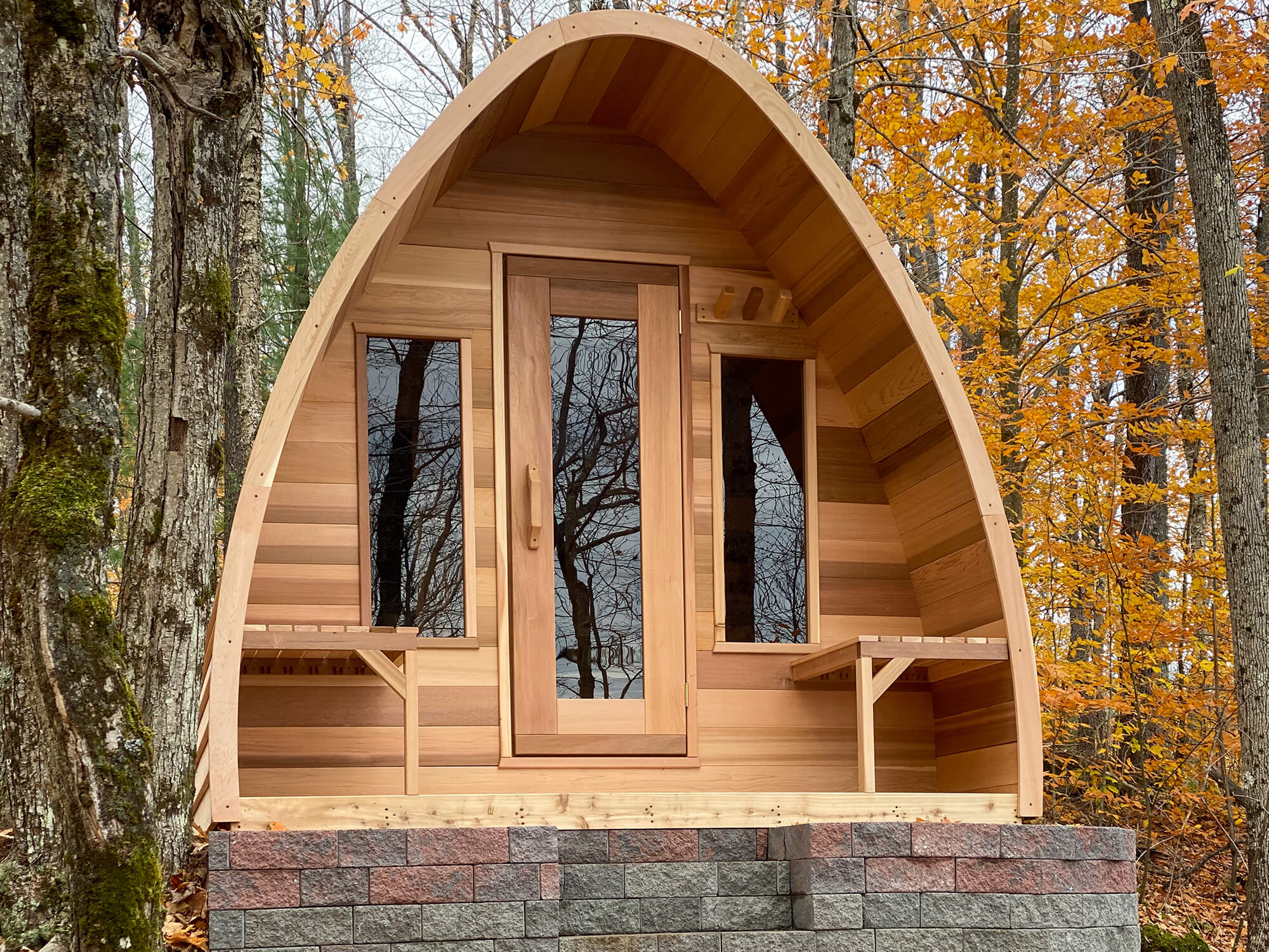 Package Deal POD Sauna L305cm x W244cm Leisurecraft Europe