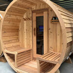 Porte du sauna